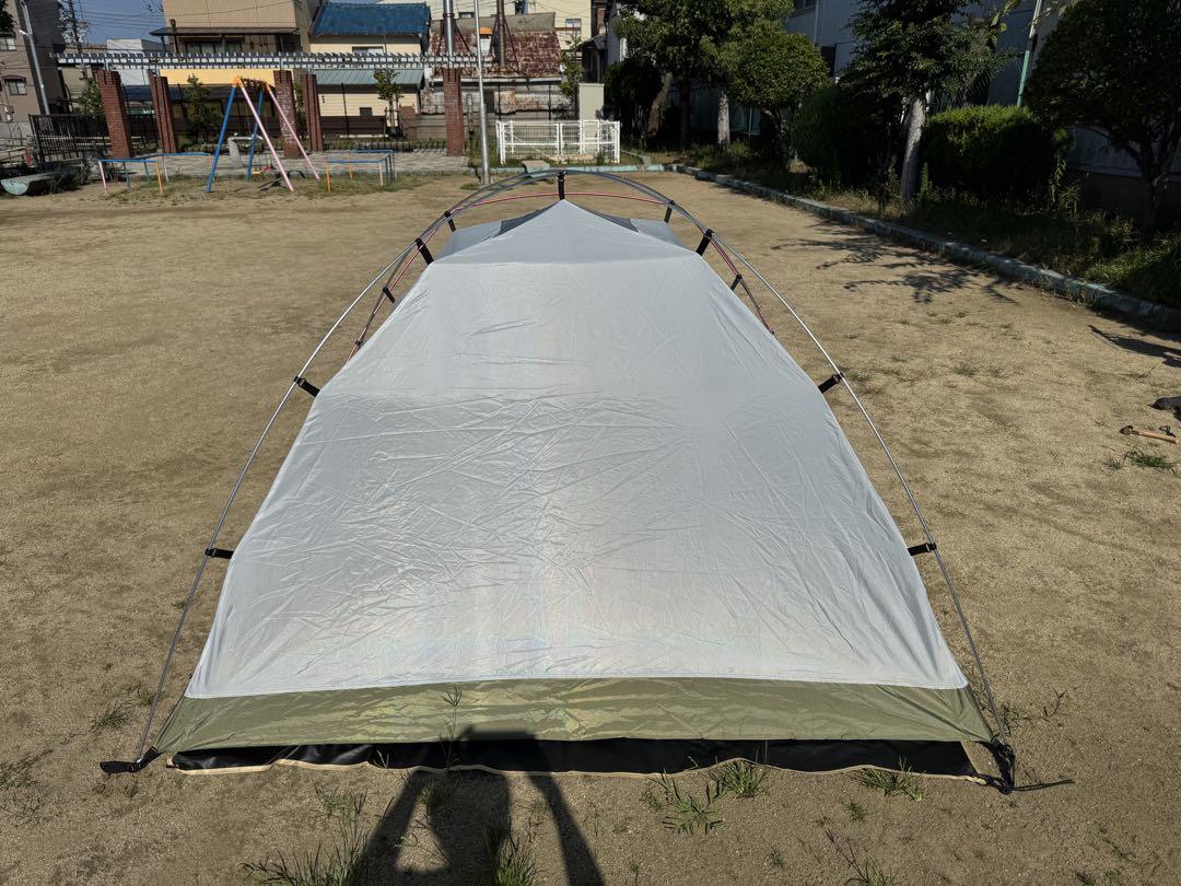 GOGlamping アルミ ツーリングドーム テント グランドシートセット