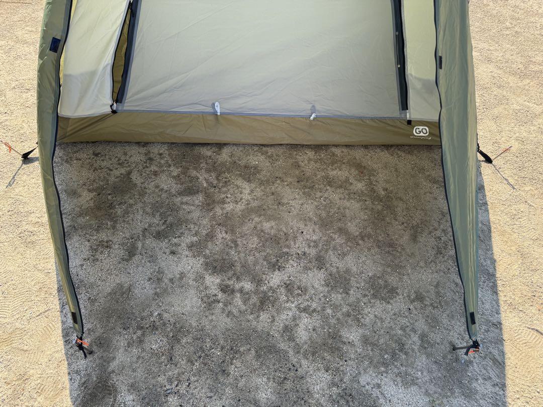 GOGlamping アルミ ツーリングドーム テント グランドシートセット