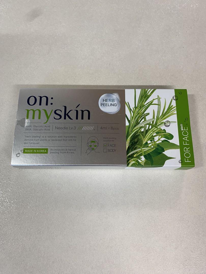 高評価のクリスマスプレゼント オーマイスキン myskin on: 顔用 ハーブピーリング フェイス パック・フェイスマスク