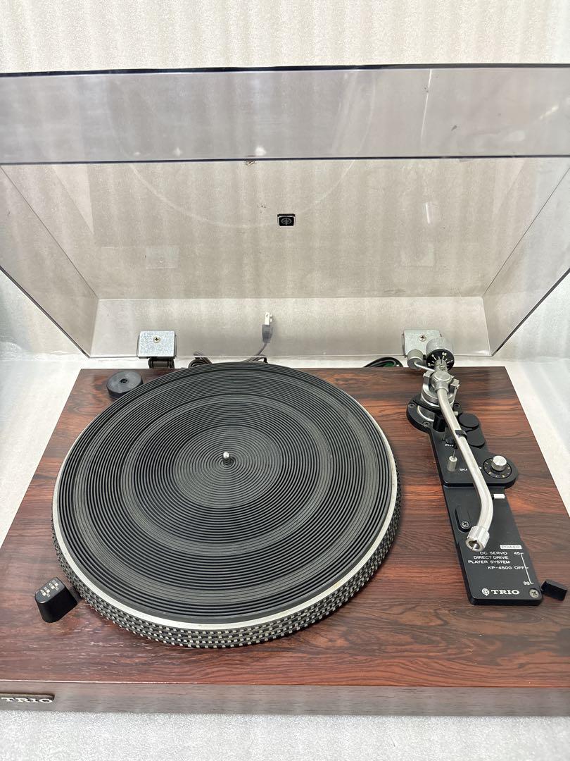 レトロ　ビンテージ　trio レコードプレーヤー　KP-4500