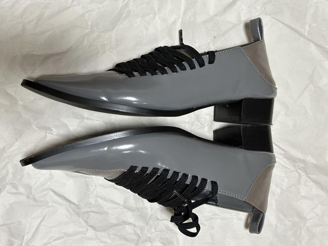 【美品】マルシャルテル レースアップローファー　24.5