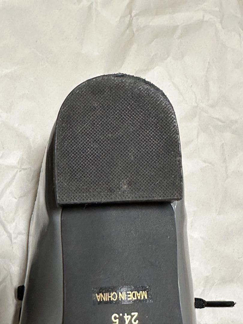 【美品】マルシャルテル レースアップローファー　24.5