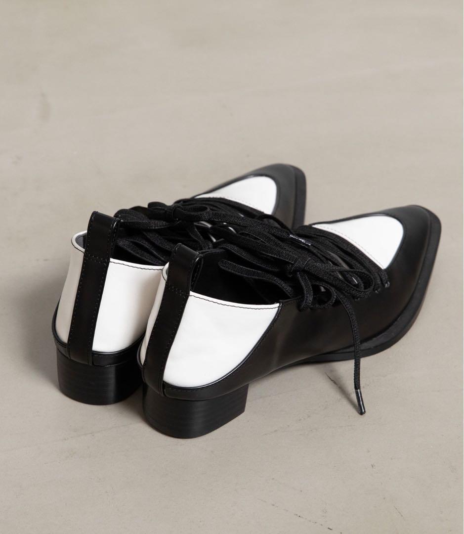 【美品】マルシャルテル レースアップローファー　24.5