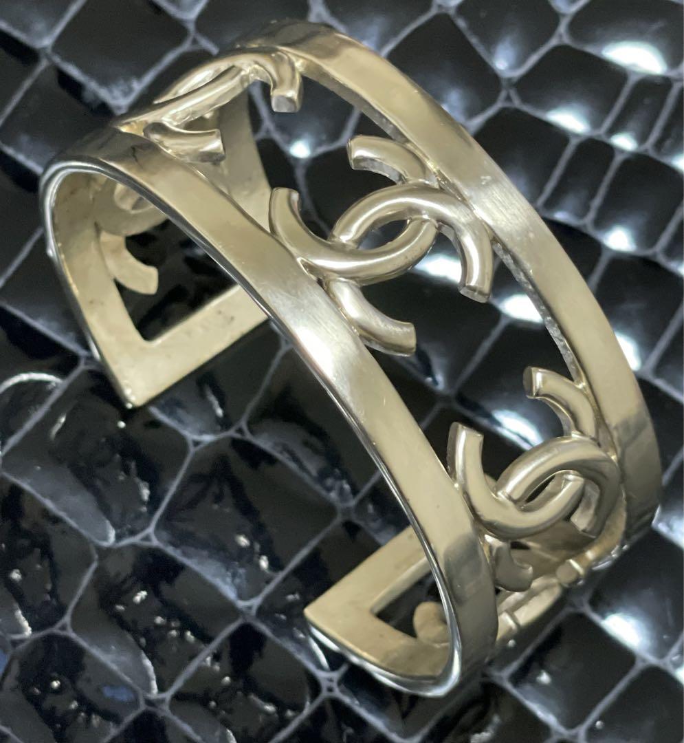 ◆感謝価格◆希少品◆CHANEL◆シャネル◆ココマークバングル◆