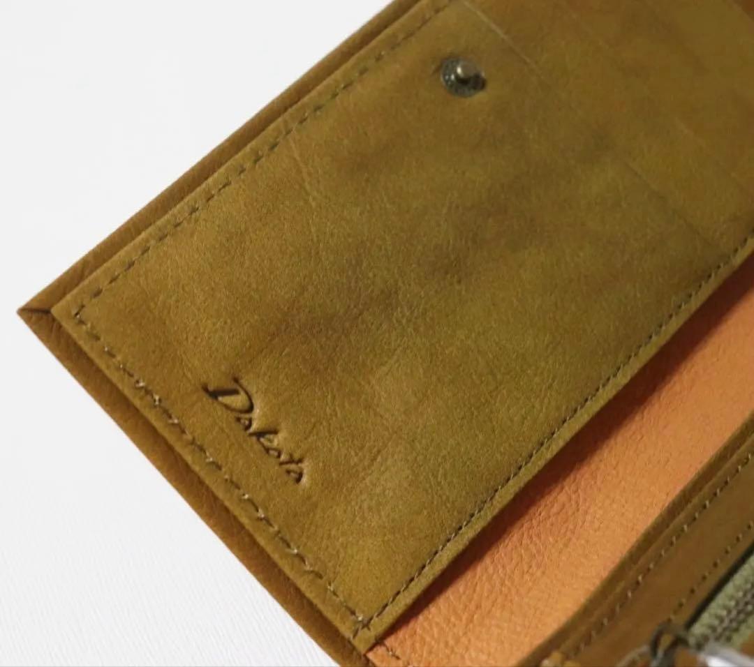 「ダコタ」新品【ピアッタ】ポケット多数 本革 かぶせ式長財布 ウォレット