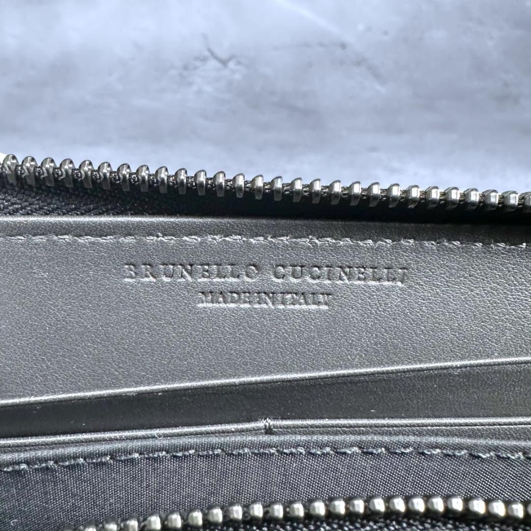 【美品】BRUNELLO CUCINELLI ブルネロクチネリ モニリ 長財布