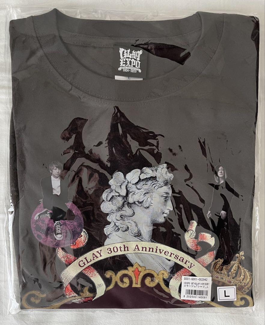 【完売商品】GLAY×M!DOR! コラージュTシャツ Lサイズ