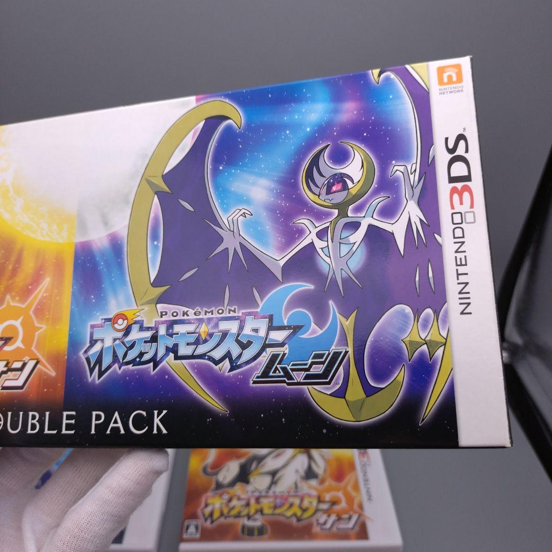 【美品・カビゴン付】 ニンテンドー3DS ポケモン サン&ムーン ダブルパック