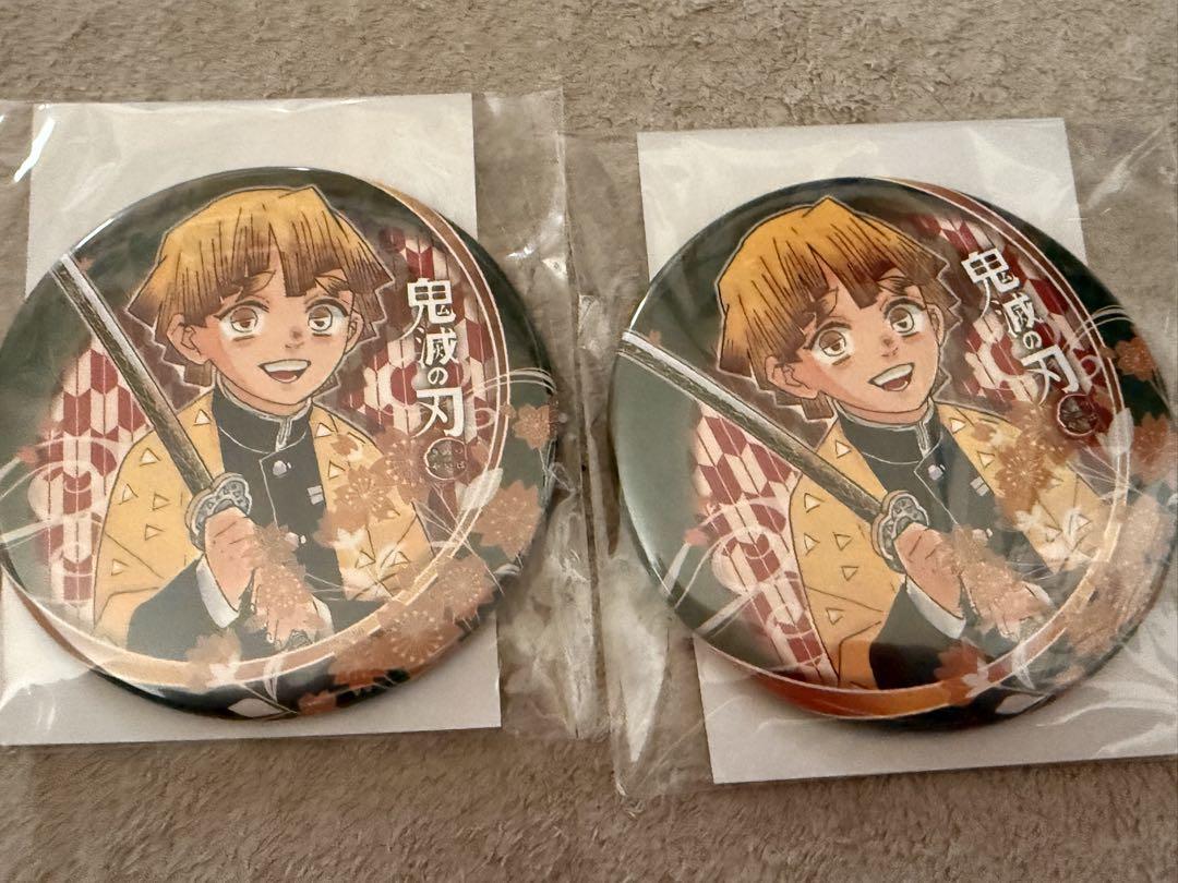 【新品未開封】 鬼滅の刃 コレクション缶バッジ 第1弾 10個セット 鬼滅の刃 コレクション缶バッジ 第1弾 我妻善逸 2個セット