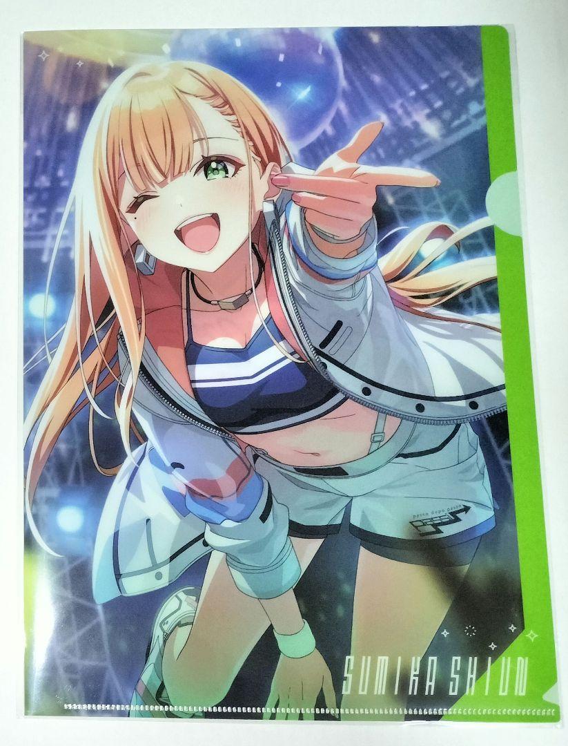 アイマス 学マス 紫雲清夏 クリアファイル スイパラ コラボ