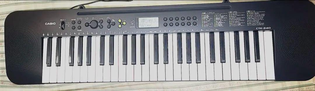 値下げ可〈美品✨〉CASIO CTK-240 49鍵キーボード