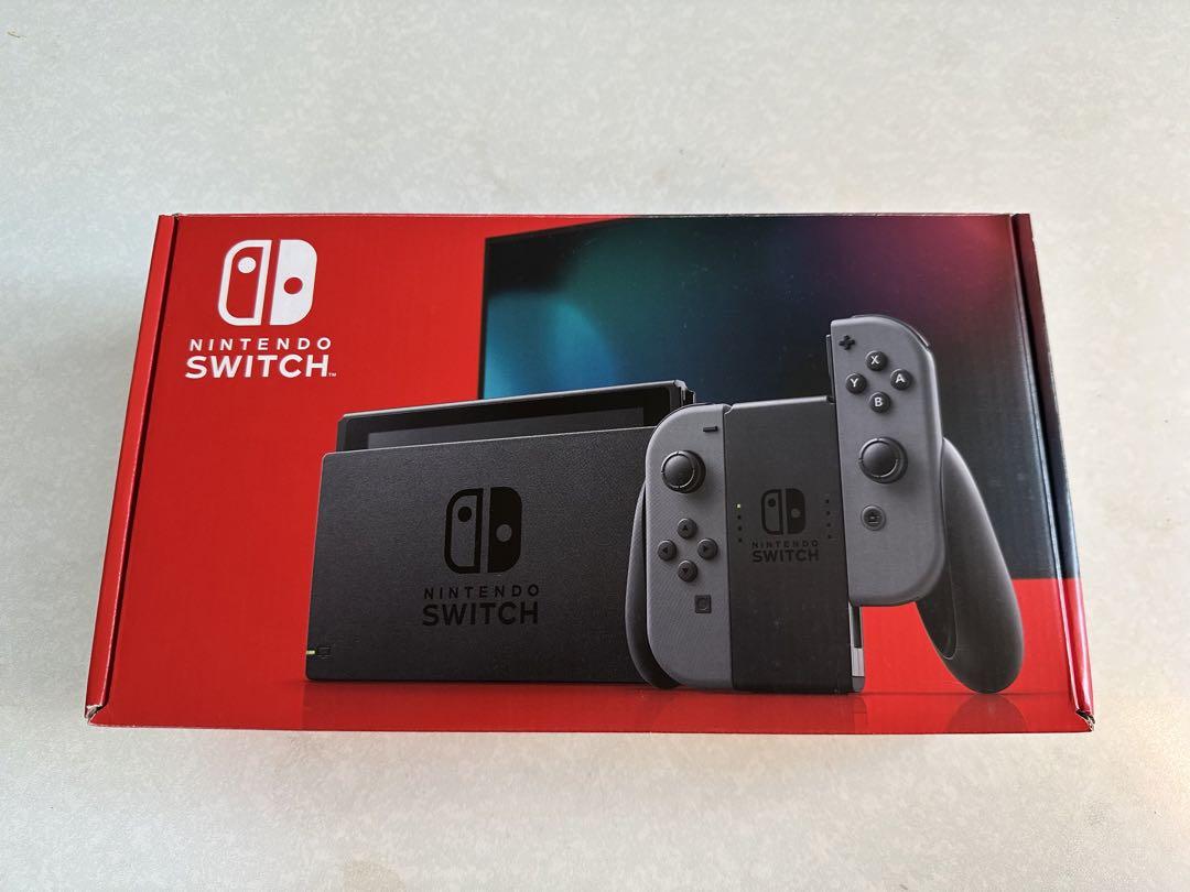 (値下げ)美品 任天堂switch ニンテンドースイッチ本体 グレー