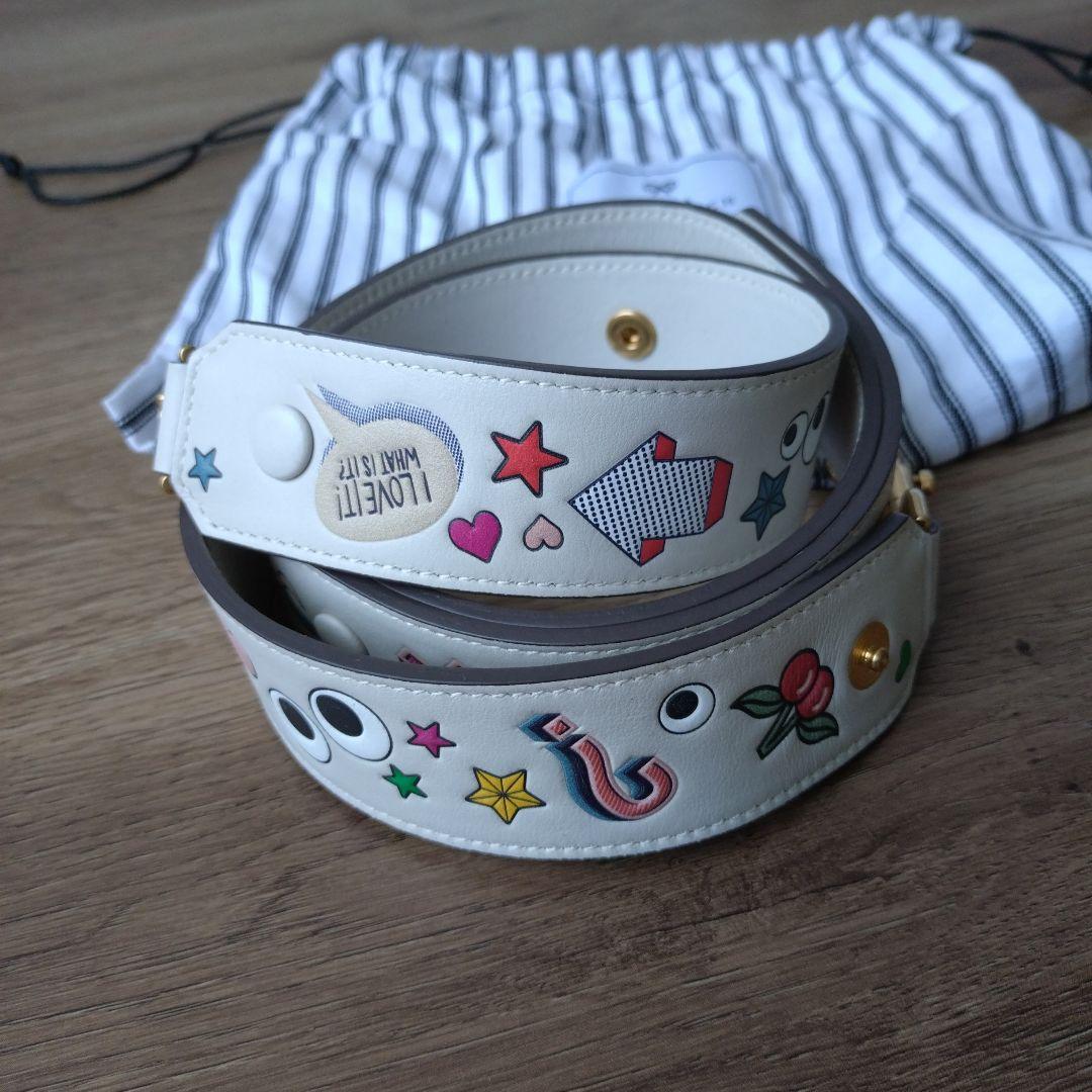 極美品　Anya Hindmarch ショルダーストラップ
