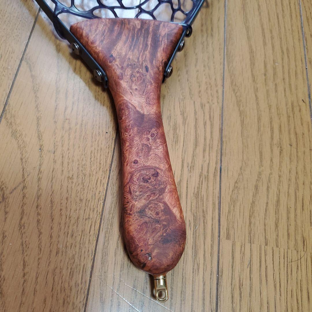 ラバーランディングネット　ハンドメイド