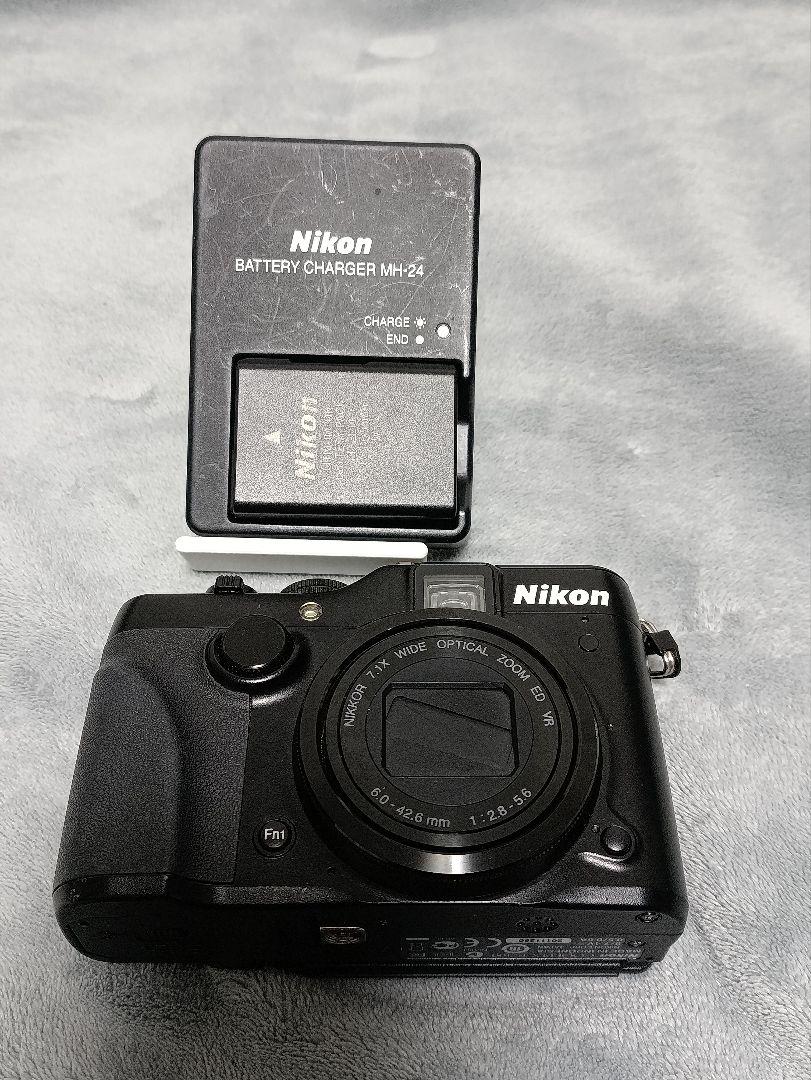 動作品！Nikon COOLPIX P7100 コンデジ ブラック