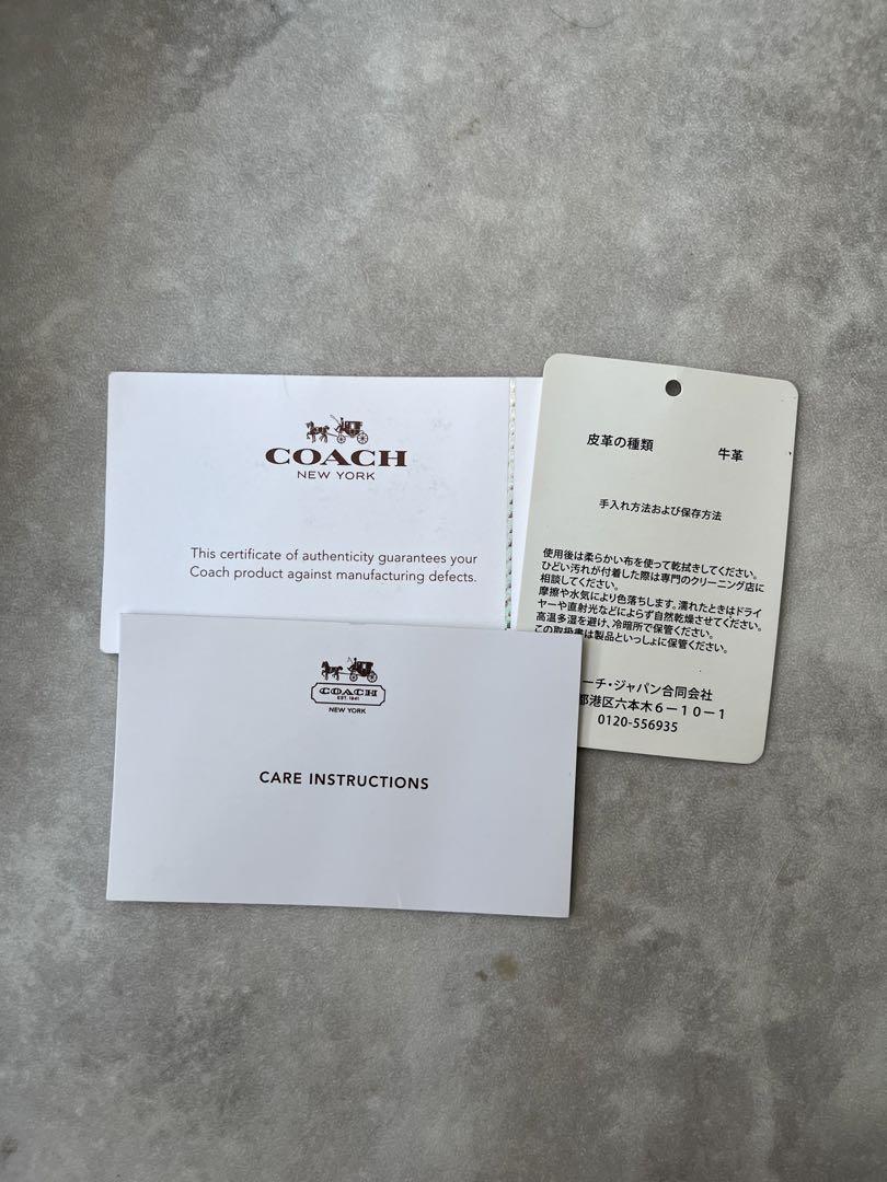 COACH トンプソン レザー ショルダーバッグ