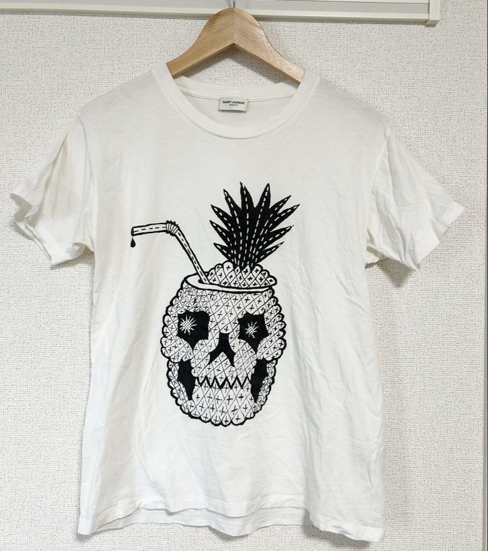 サンローランｔシャツ希少限定品 希少 SAINT LAURENT サンローラン Tシャツ