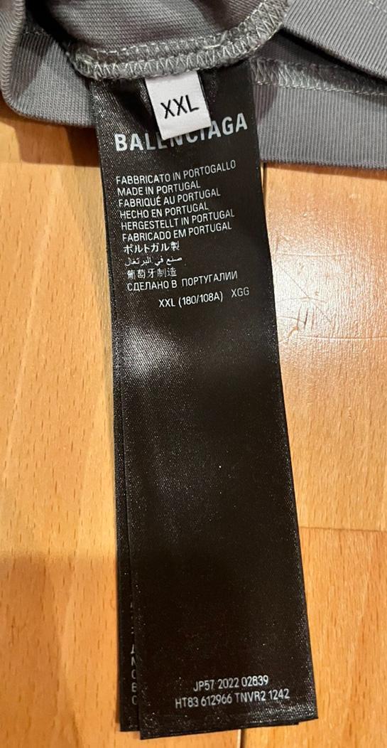 balenciaga バレンシアガ Tシャツ XXL 正規品 画像5