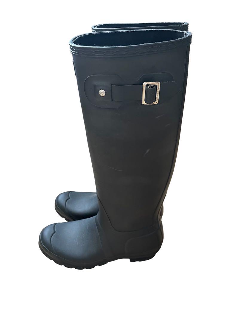 ハンター　長靴　UK6(25cm) 黒