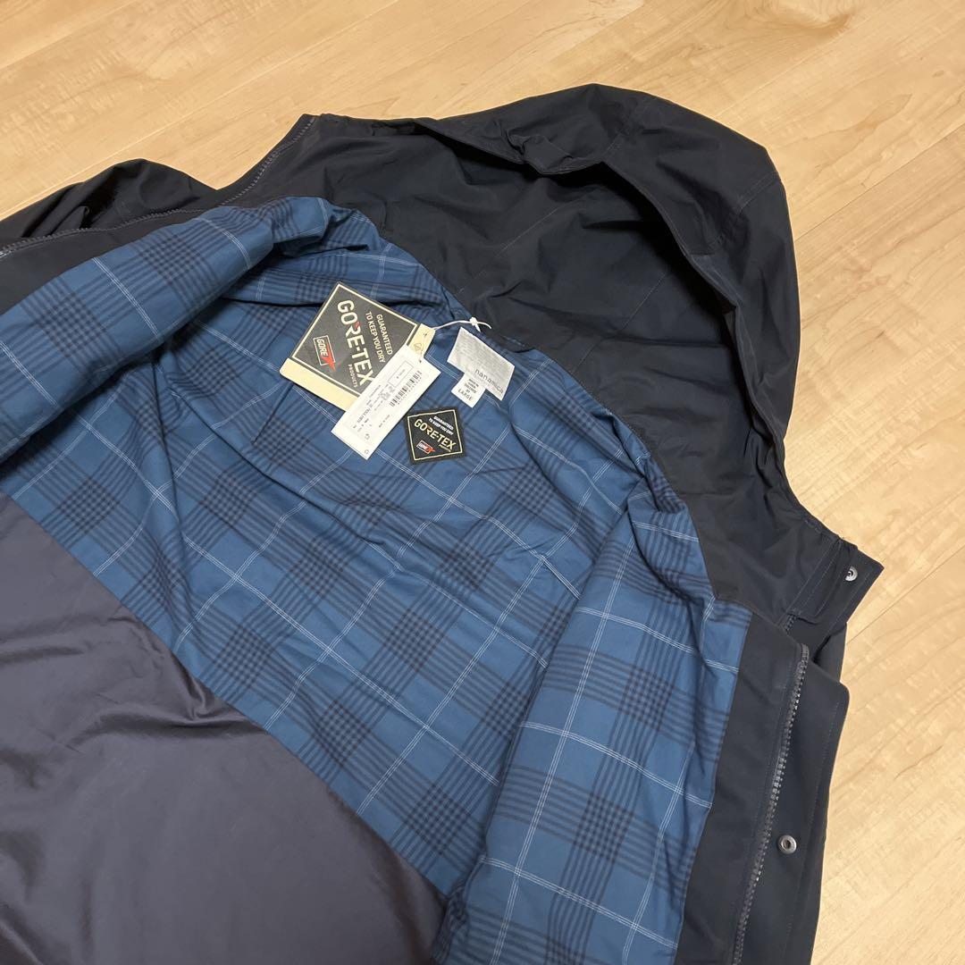 新品 nanamica 2L GORE-TEX Hooded Coat L 紺