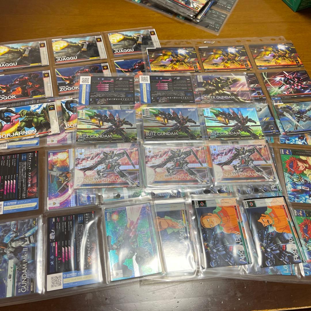 本物の ガンダム 2弾 1弾 約1000枚 まとめ売り カード デュエル