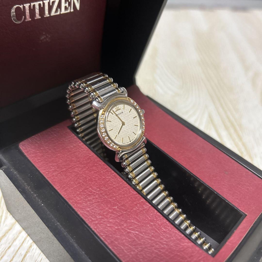 taka4373です。SEIKO クレドール18KT べゼル電池切れ。