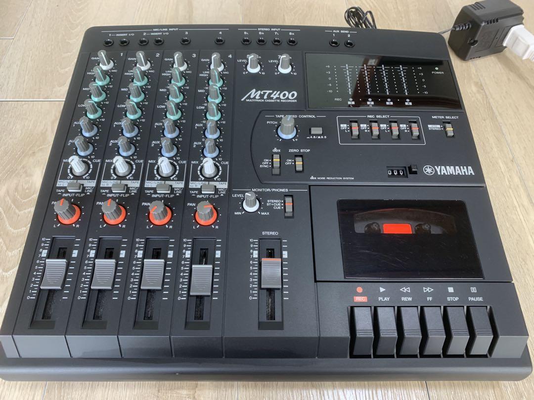YAMAHA マルチトラックレコーダー MT400 アダプター 取説 専用ケース