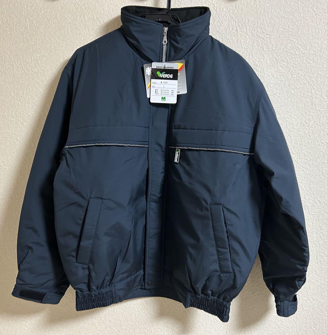 ミドリ安全 軽量防風防寒ブルゾン ネイビー L M3147-UE-L 4,950円