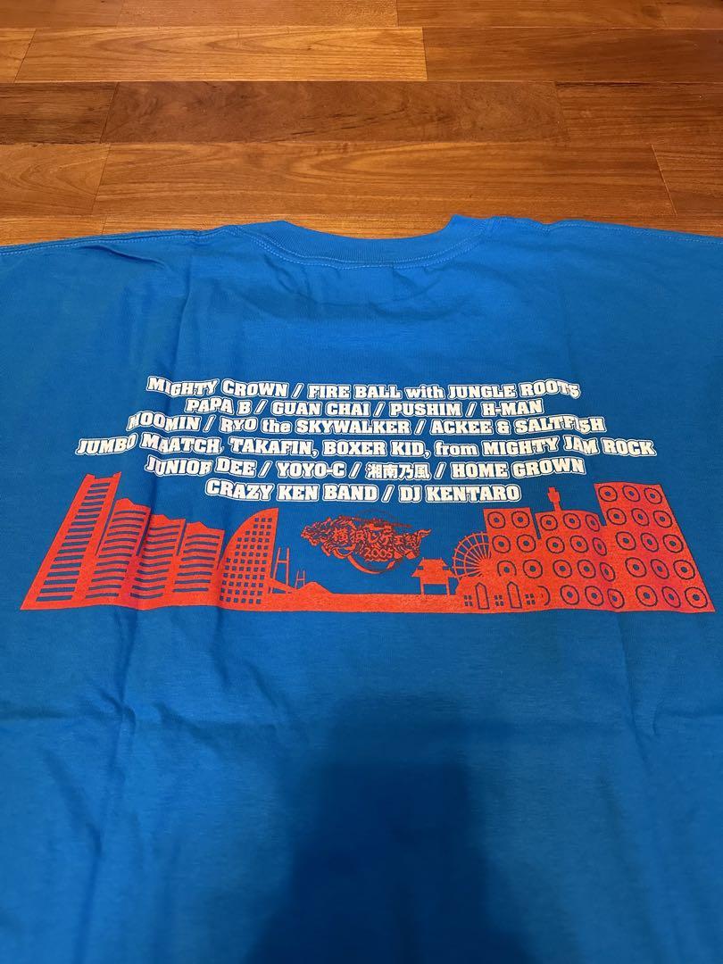 XL mighty crown 15周年Tシャツ レゲエ祭 FIRE BALL 横浜レゲエ祭 Tシャツ mighty crown FIRE BALL - メルカリ