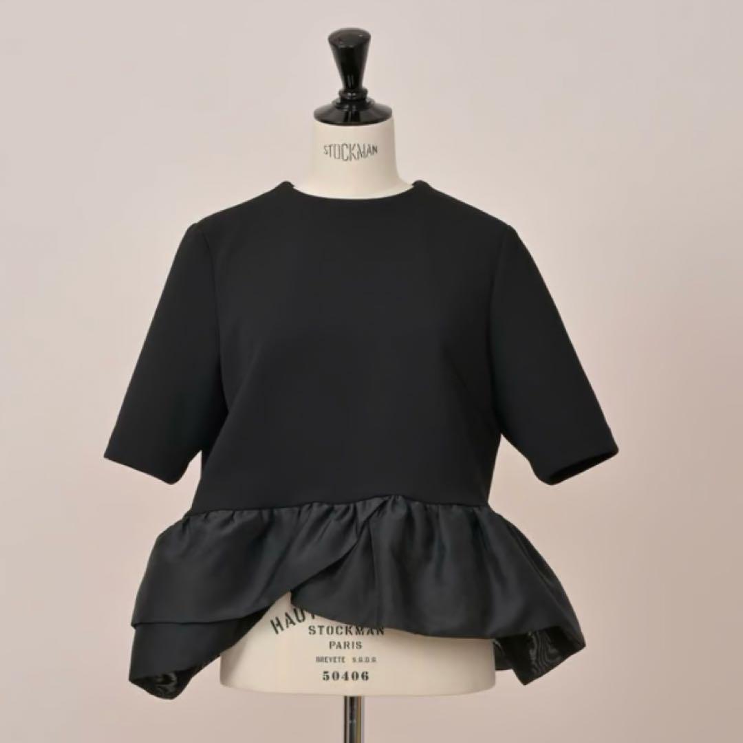heve♡新品♡ピオニーペプラムブラック