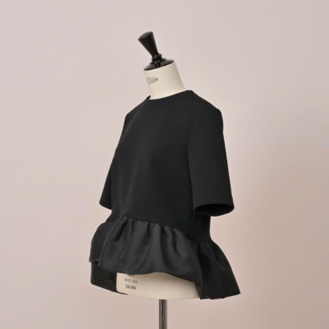 heve♡新品♡ピオニーペプラムブラック