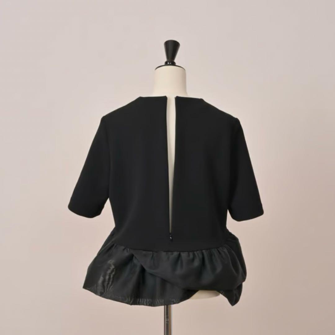 heve♡新品♡ピオニーペプラムブラック