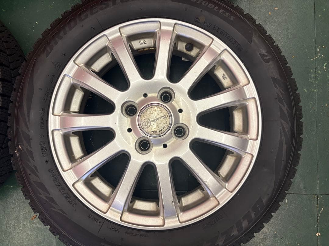 N-BOX タント スペーシア等へ ブリヂストン 155/65R14 4.5J