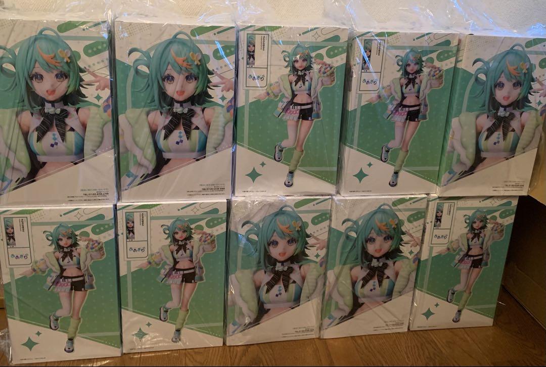 【オンクレ獲得、新品未開封品】あおぎり高校　ぷわぷわぽぷら　フィギュア　10個 あおぎり高校】ぷわぷわぽぷらのプライズフィギュアがオンクレに