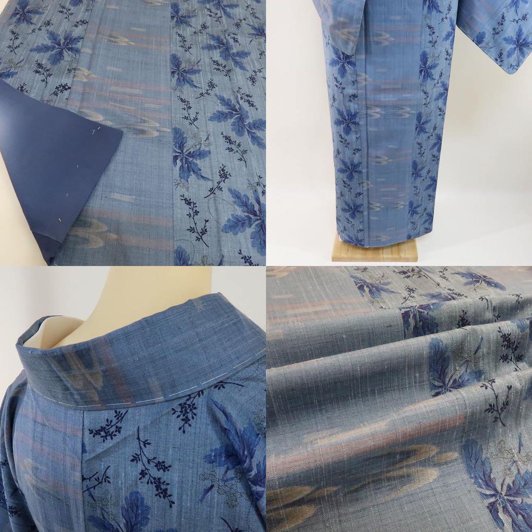 専用✺新品 正絹 琉球絣 染紬 着物 A-966