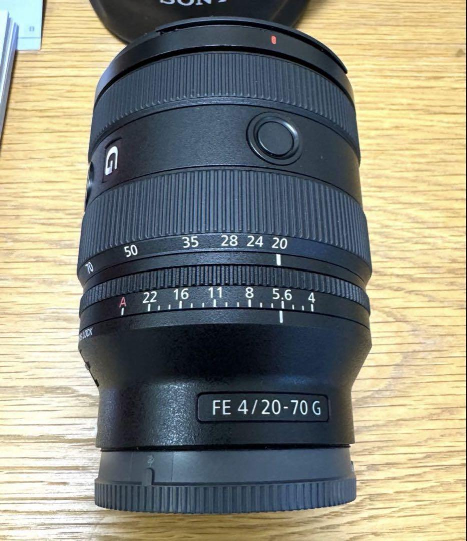 超美品！SONY FE20-70 mmF4G（SEL2070G）プロテクター付き