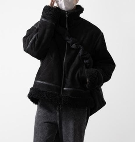 CLEL リバーシブルフェイクムートンジャケットM・CLEL