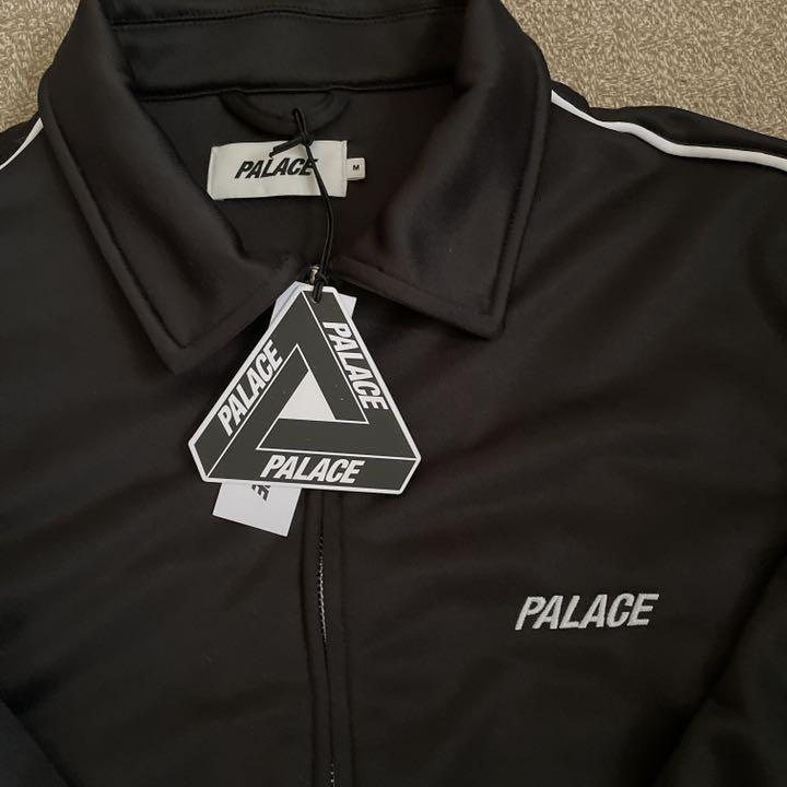 PALACE SKATEBOARDS RELAX TRACK TOP BLACK