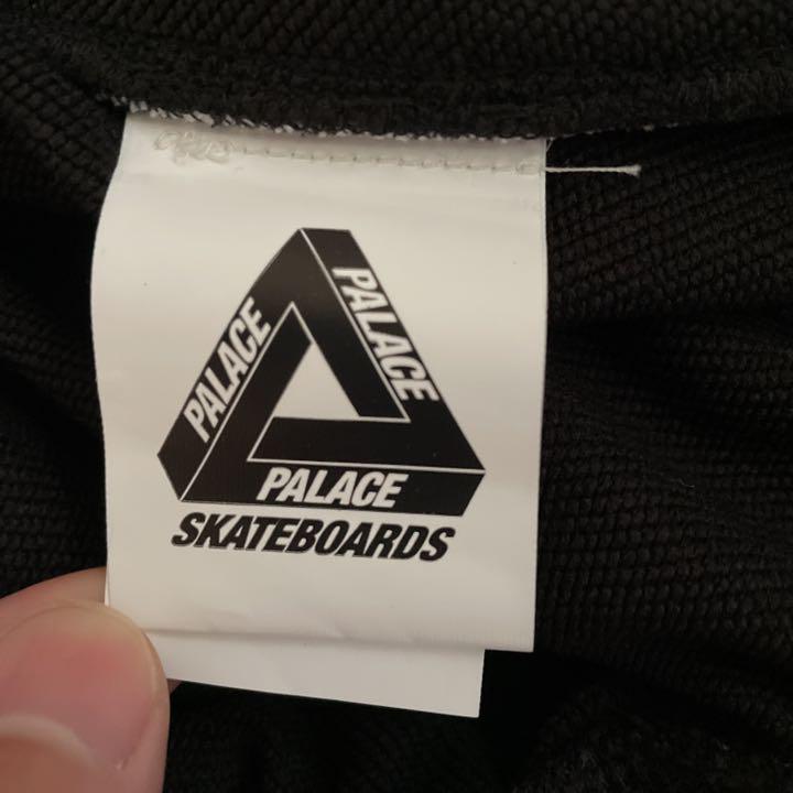 PALACE SKATEBOARDS RELAX TRACK TOP BLACK