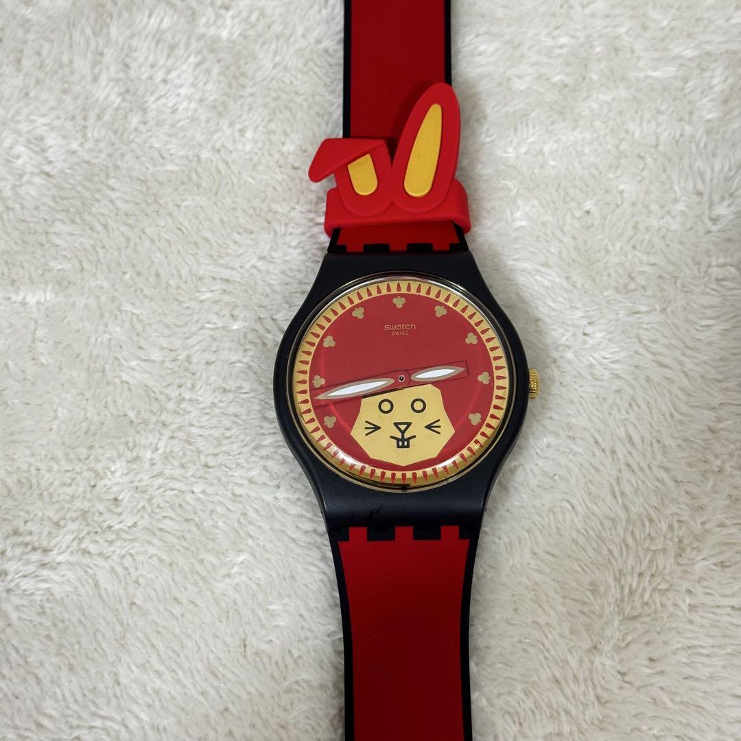 【希少】Swatch スウォッチ YEAR OF THE RABBIT ラビット 希少】Swatch スウォッチ YEAR OF THE RABBIT ラビット - メルカリ