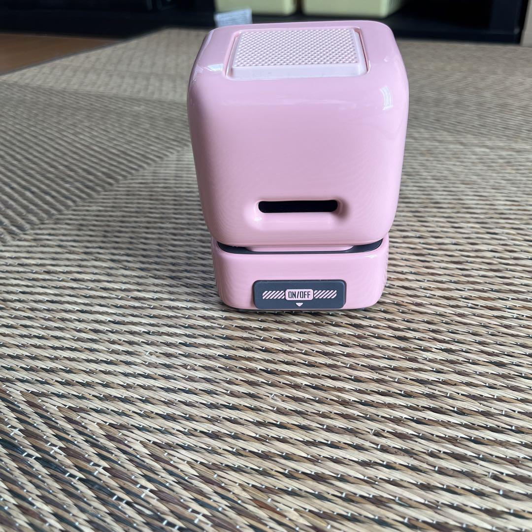 Divoom Ditoo-plus ポータブルBluetoothスピーカーピンク Divoom Ditoo-plus ポータブルBluetoothスピーカーピンク