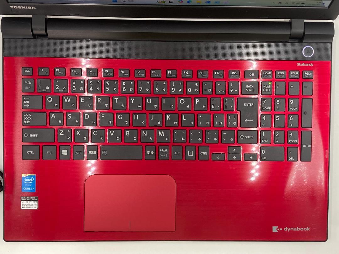 東芝 T75/TR 第5世代 i7 メモリ16GB SSD256GB