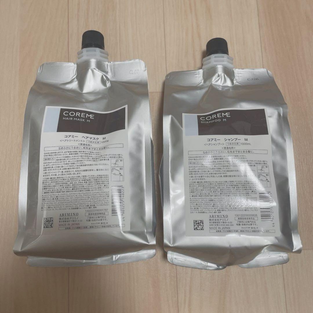 COREME コアミー M シャンプー ヘアマスク1000ml 1000g シャンプー