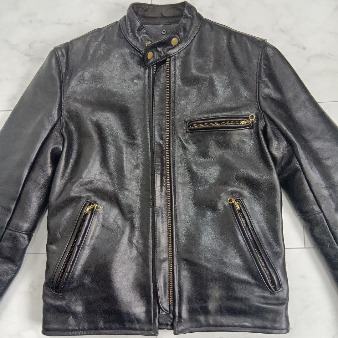 VANSON バンソン B 黒 36 シングルライダース 革ジャン VANSON バンソン B 黒 36 シングルライダース 革ジャン