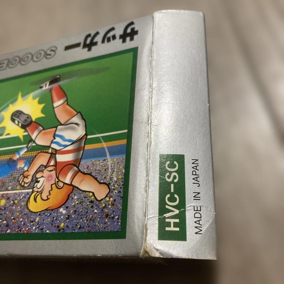 【銀箱・完品】サッカー　SOCCER　ファミコンソフト　任天堂