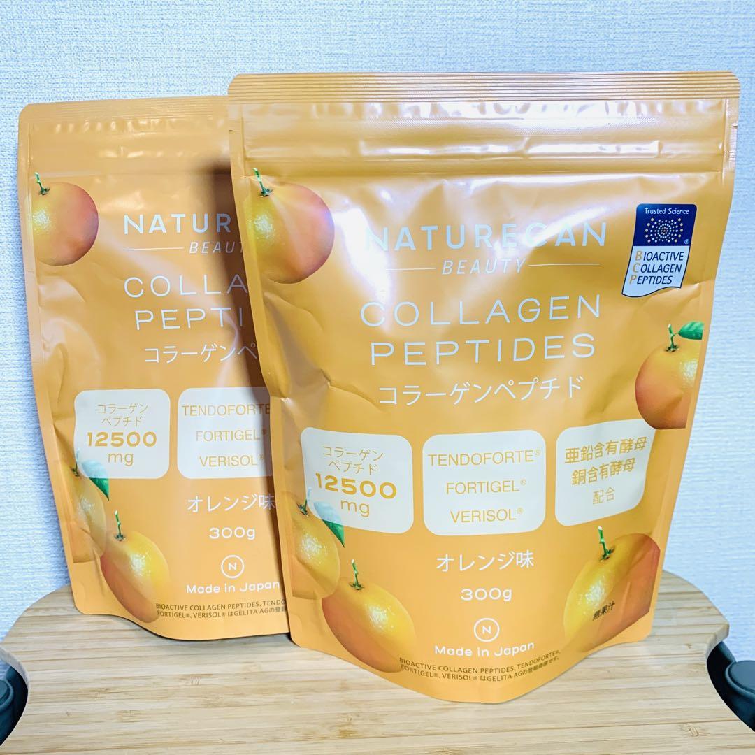 NATURECAN ネイチャーカン コラーゲンペプチド オレンジ 300g×2袋