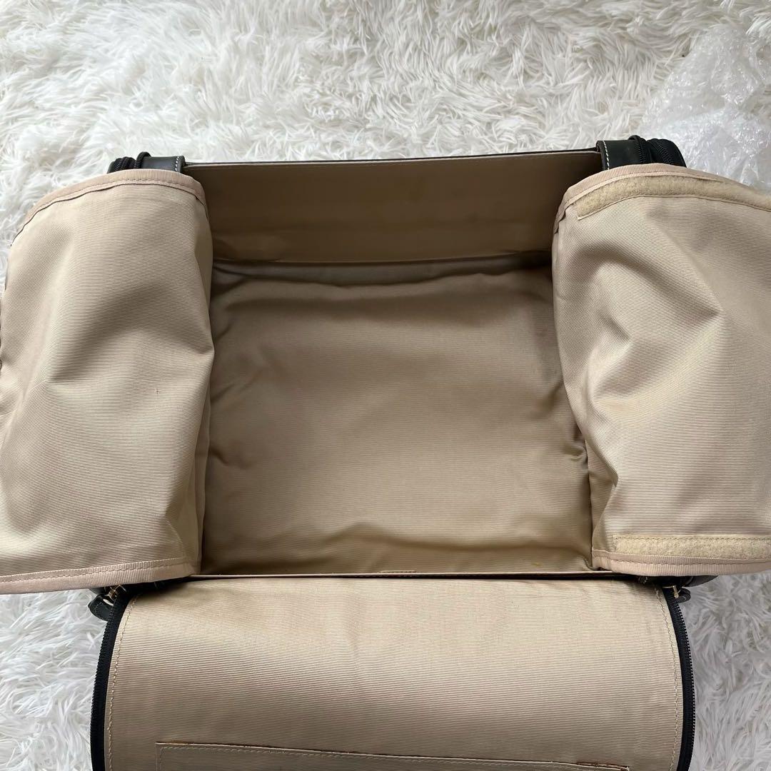 BALLY 旅行用バッグ レザー ヴィンテージ 2way ダークグリーン