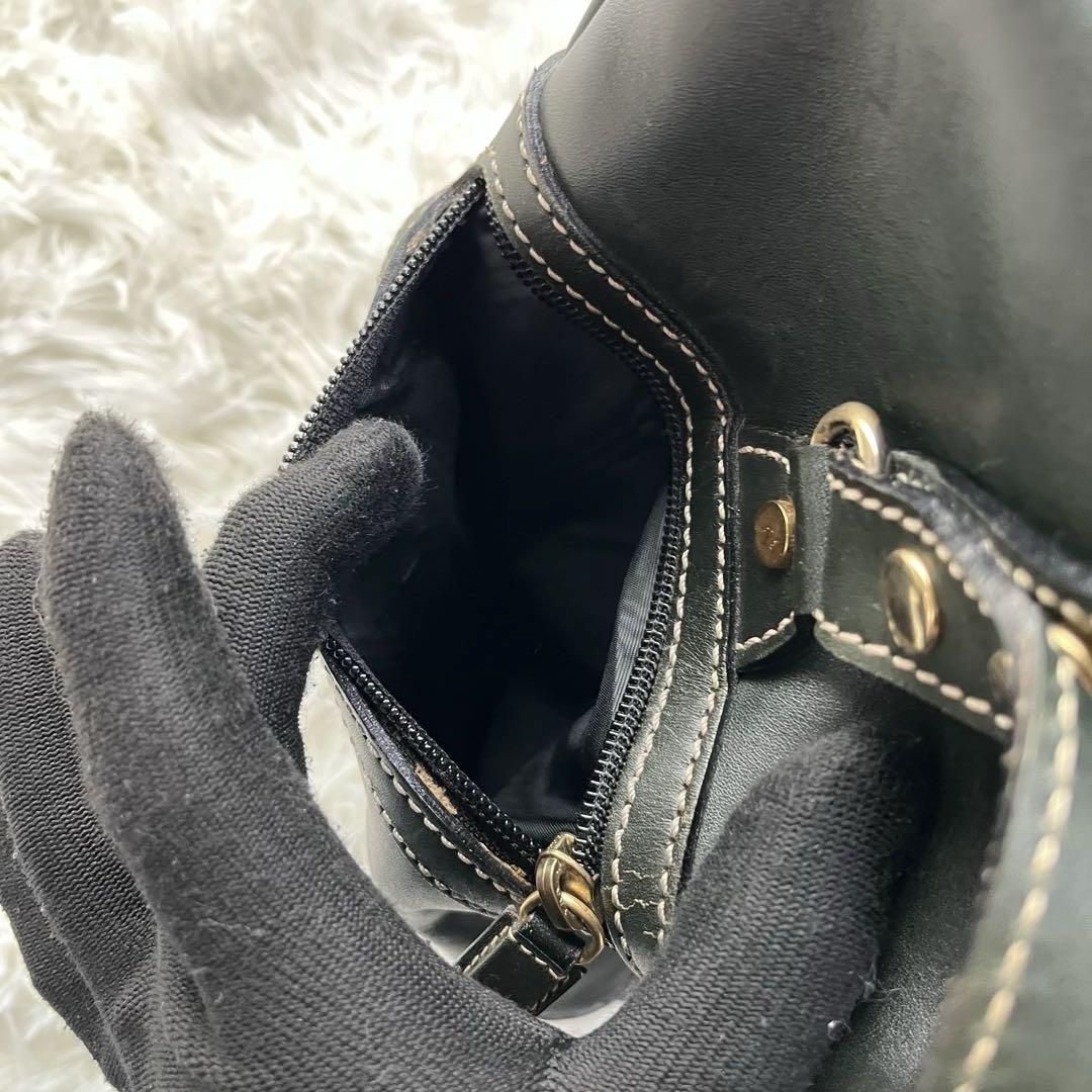 BALLY 旅行用バッグ レザー ヴィンテージ 2way ダークグリーン BALLY 旅行用バッグ レザー ヴィンテージ 2way ダークグリーン