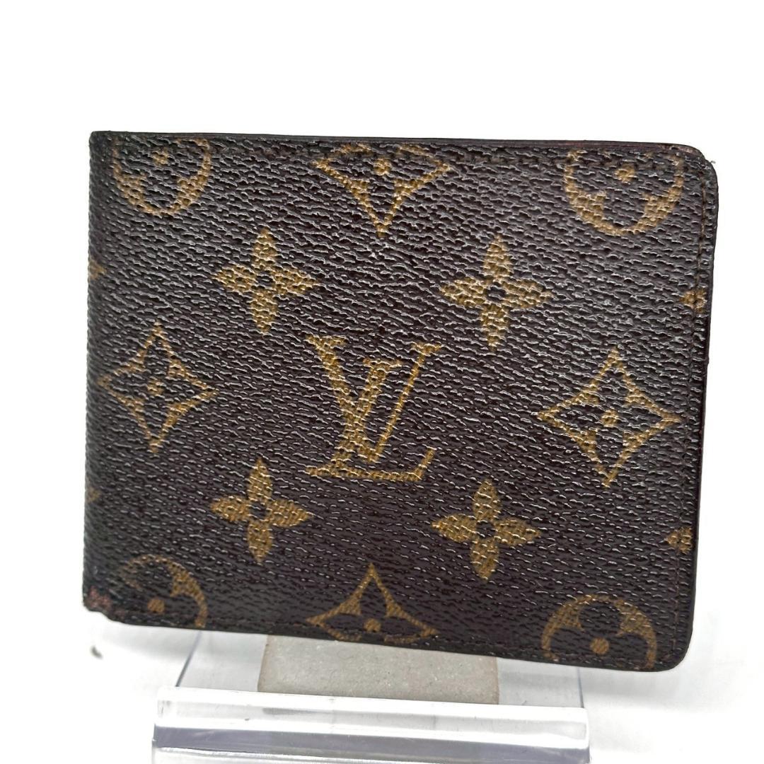 Louis Vuitton ブラウン 二つ折り財布 ポルトビエ・カルトクレディ