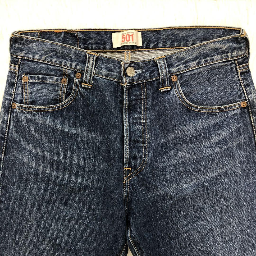 通販生活 ファッション リーバイス 501 木村拓哉着用モデル 濃いめ パンツ